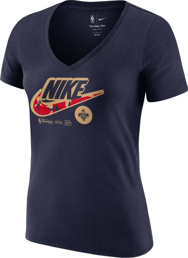 Nike Women's New Orleans Pelicans Navy Dri-Fit T-Shirt product image