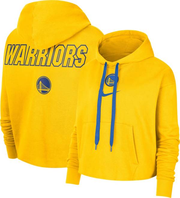 Arbitrage B.C. Regulatie Nike Women's Golden State Warriors Yellow Courtside Pullover Fleece Hoodie  | Dick's Sporting Goods