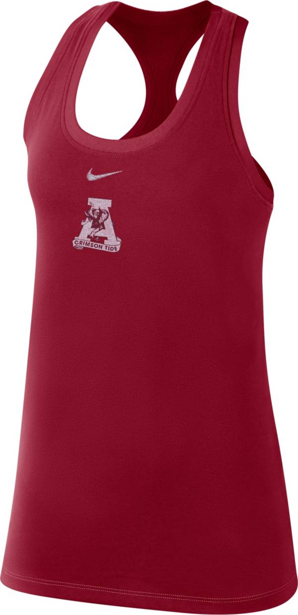 Nike Women's Alabama Crimson Tide Crimson Varsity Stack Logo Tank Top product image