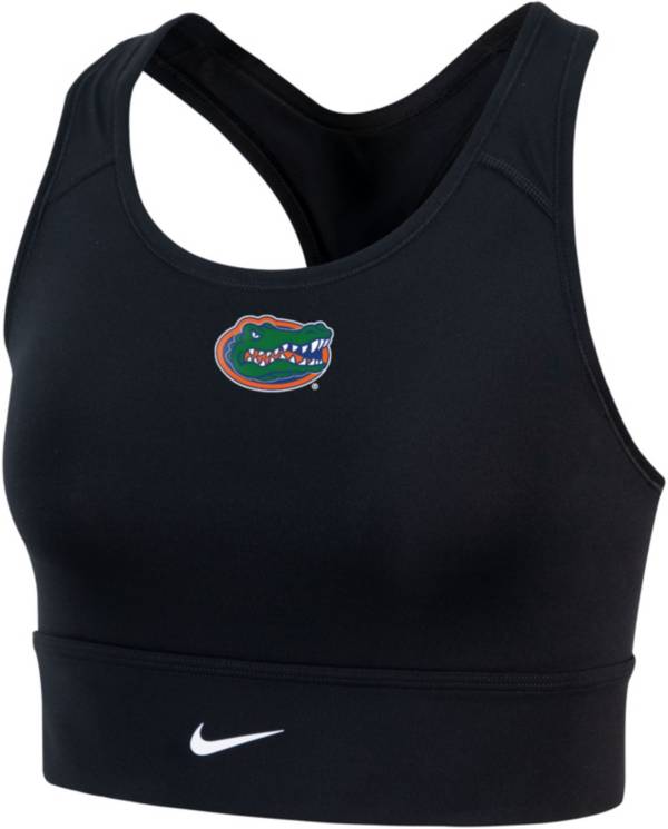 Nike Women's Florida Gators Black Dri-FIT Longline Sports Bra product image