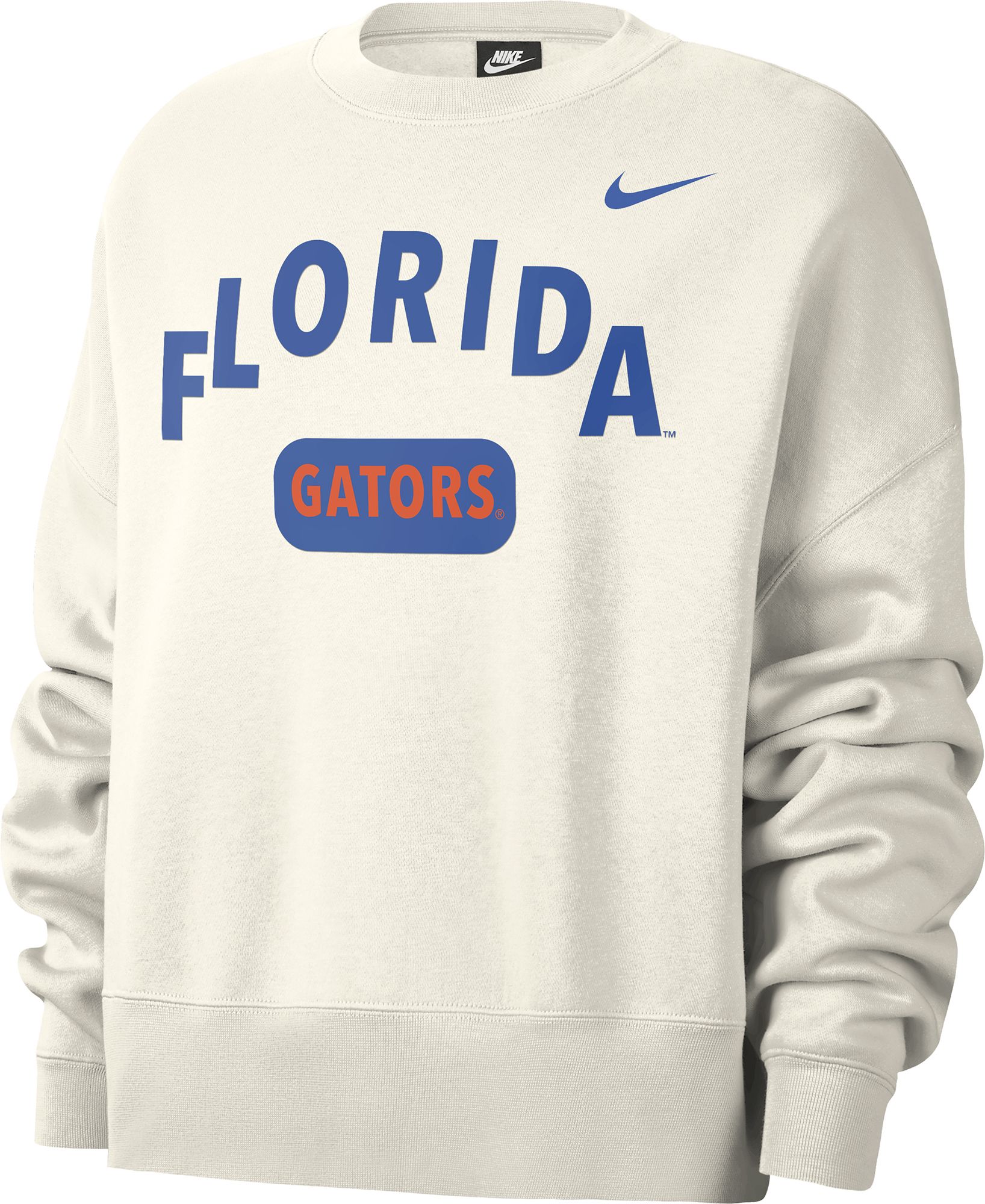 Nike Women's Florida Gators Crew Neck White Sweatshirt | Dick's Sporting  Goods