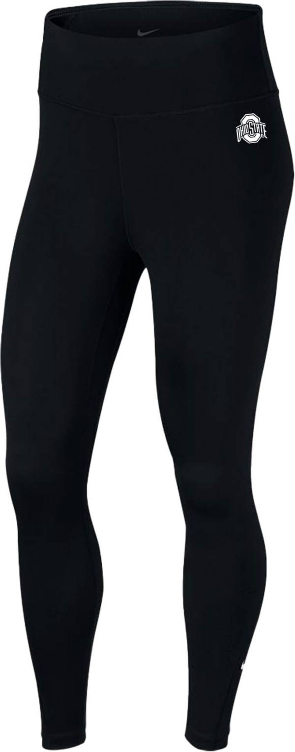 Nike Women's Ohio State Buckeyes Black Dri-FIT 7/8 Tights product image
