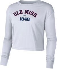 Dick's Sporting Goods Nike Men's Ole Miss Rebels Blue Top Coach UV T-Shirt