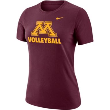 sorry, Nike Women's Minnesota Golden Gophers Maroon Dri-FIT Cotton Volleyball T-Shirt is currently out of stock