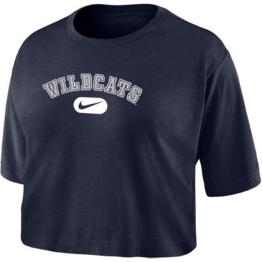 sorry, Nike Women's New Hampshire Wildcats Blue Dri-FIT Cotton Crop T-Shirt is currently out of stock
