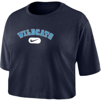 sorry, Nike Women's Villanova Wildcats Navy Dri-FIT Cotton Crop T-Shirt is currently out of stock