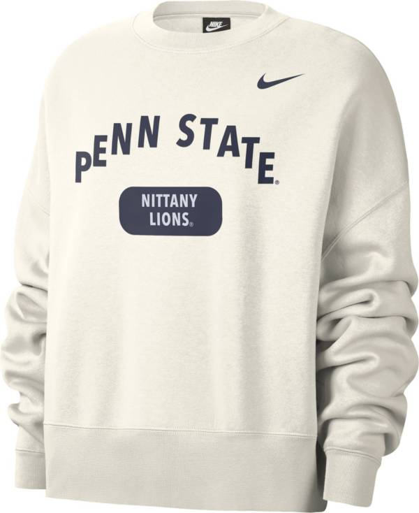 Nike Women's Penn State Nittany Lions Crew Neck White Sweatshirt product image