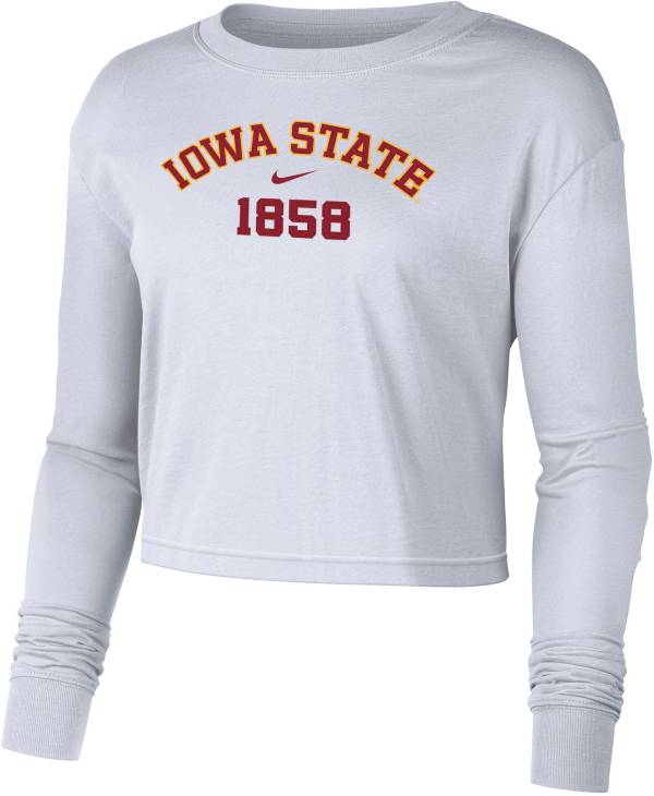 Women's Cardinal Iowa State Cyclones Spirit Jersey Oversized T-Shirt