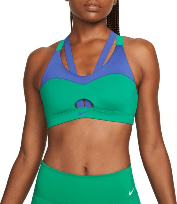 Nike Women's Strappy Sports Bra Blue Size Medium 