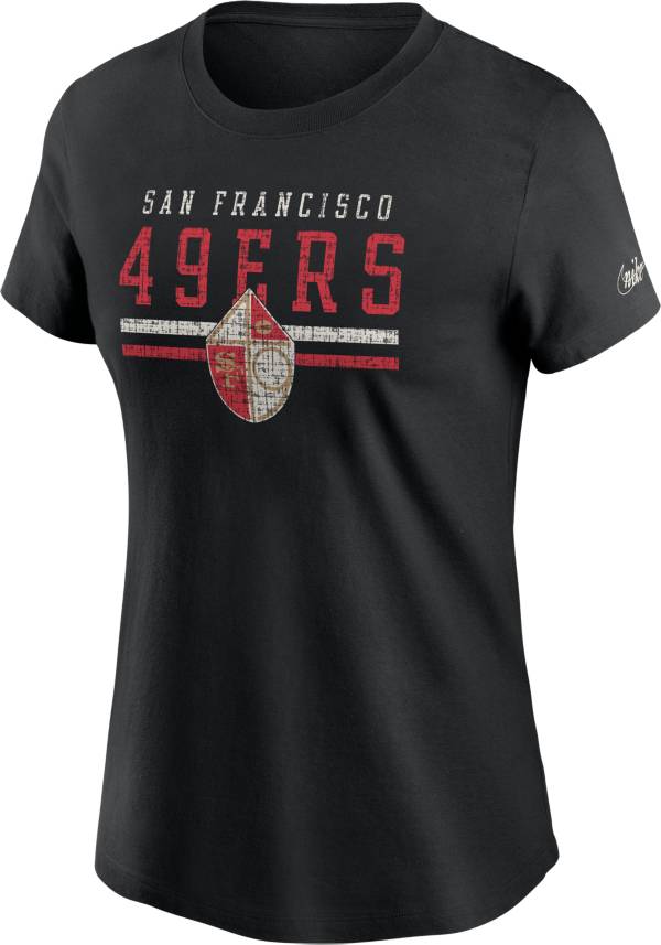 Nike Women's San Francisco 49ers Historic Team Name Black T-Shirt product image