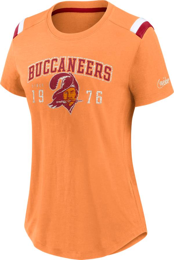 Nike Women's Tampa Bay Buccaneers Historic Athletic Orange Heather T-Shirt product image