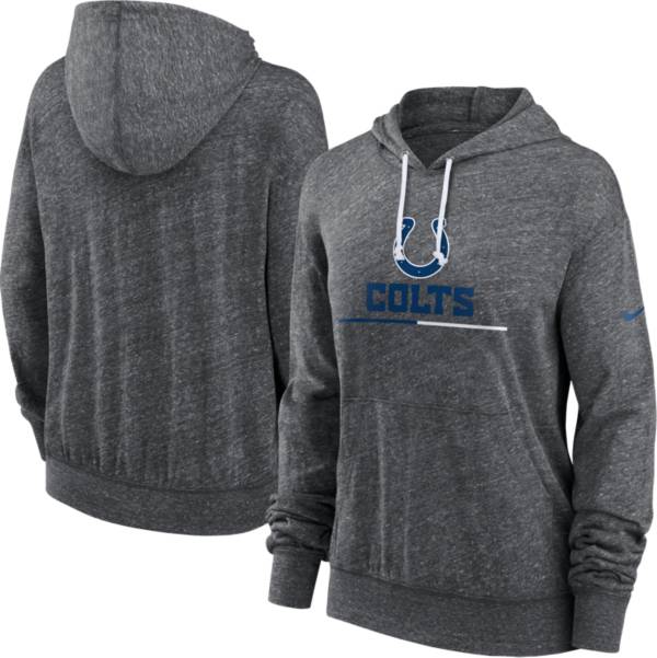 Nike Women's Indianapolis Colts Grey Gym Vintage Pullover Hoodie product image