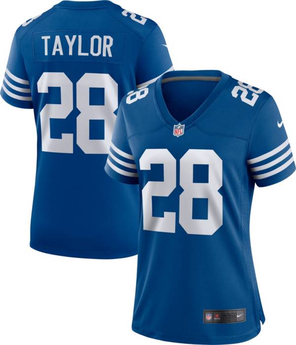 Jonathan Taylor Indianapolis Colts Men's Royal Name & Number Logo T-Shirt 