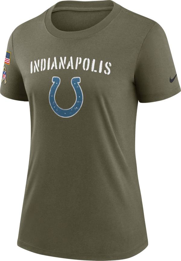 Nike Women's Indianapolis Colts Salute to Service Olive Legend T-Shirt product image