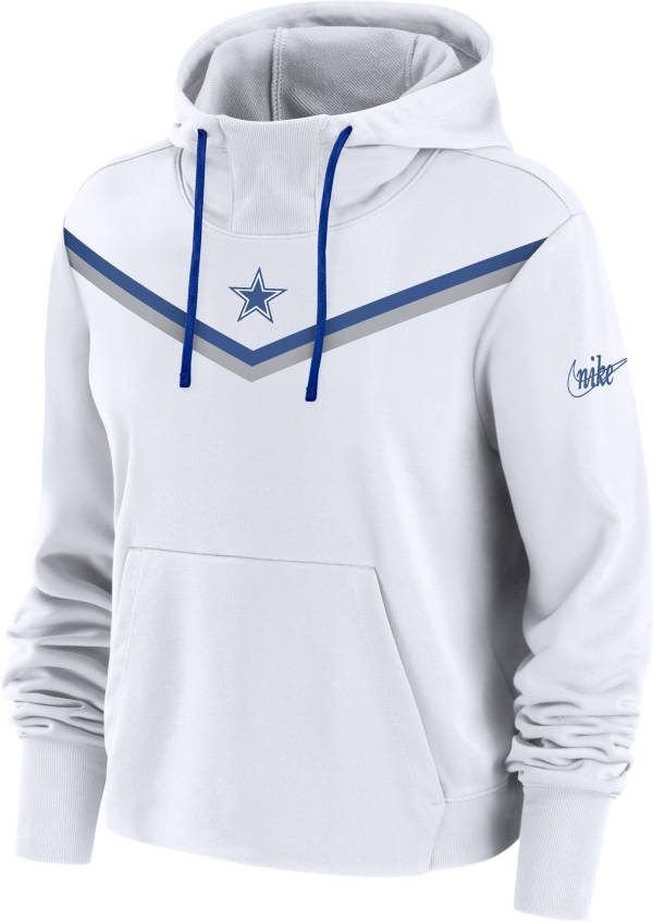 Nike Women's Dallas Cowboys Historic White Pullover Hoodie product image