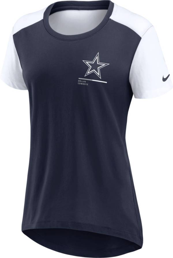 Nike Women's Dallas Cowboys Minimal Navy T-Shirt product image