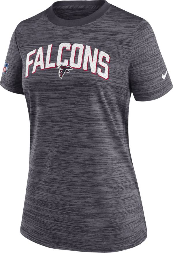 Nike Women's Atlanta Falcons Sideline Velocity Black T-Shirt product image