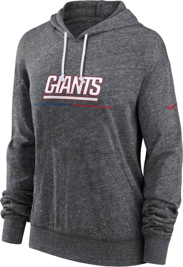 Nike Women's New York Giants Grey Gym Vintage Pullover Hoodie product image