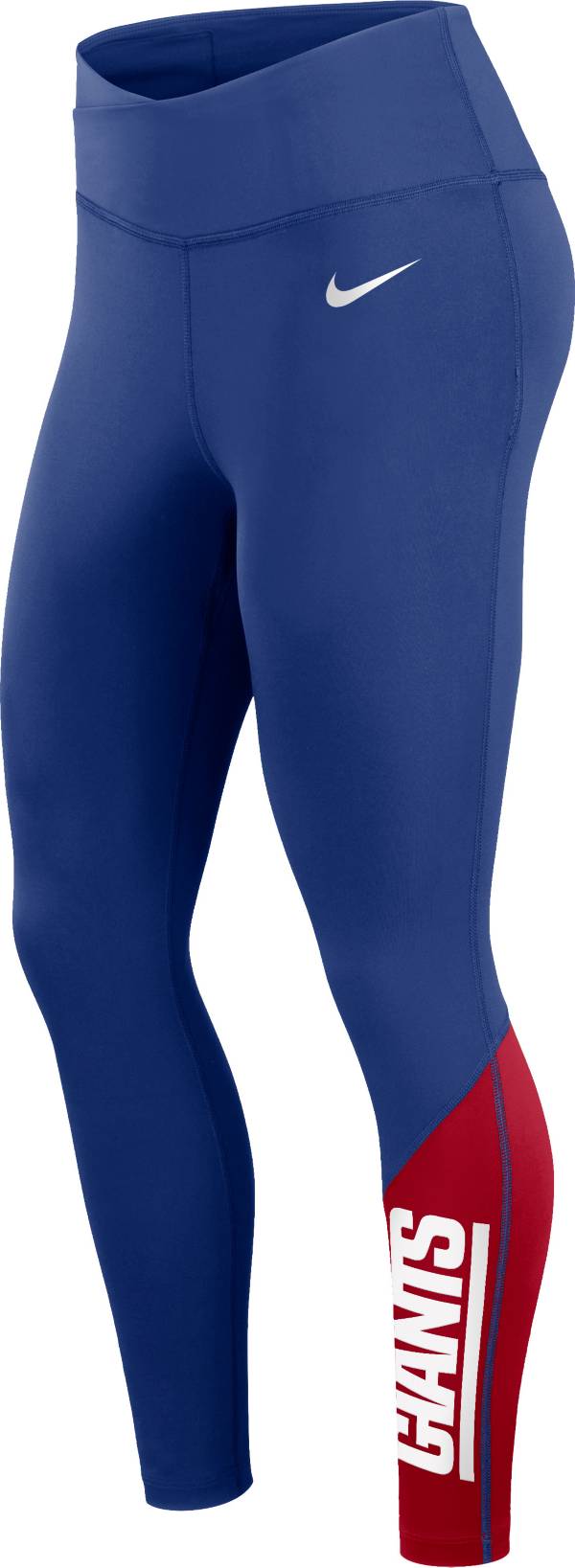 Nike Women's New York Giants Wordmark Royal Leggings product image