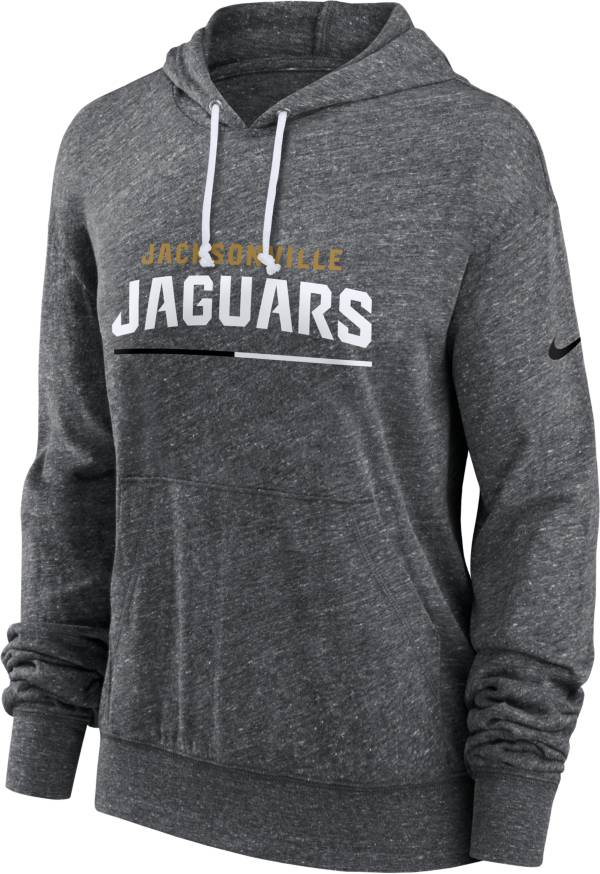 Nike Women's Jacksonville Jaguars Grey Gym Vintage Pullover Hoodie product image