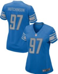 Nike Women's Detroit Lions Aidan Hutchinson #97 Alternate Grey Game Jersey