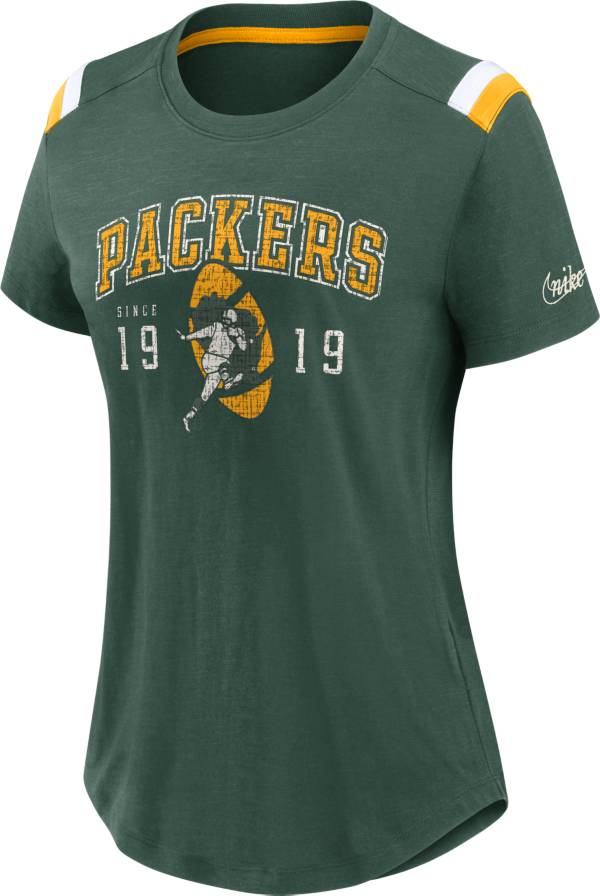 Nike Women's Green Bay Packers Historic Athlete Green T-Shirt product image