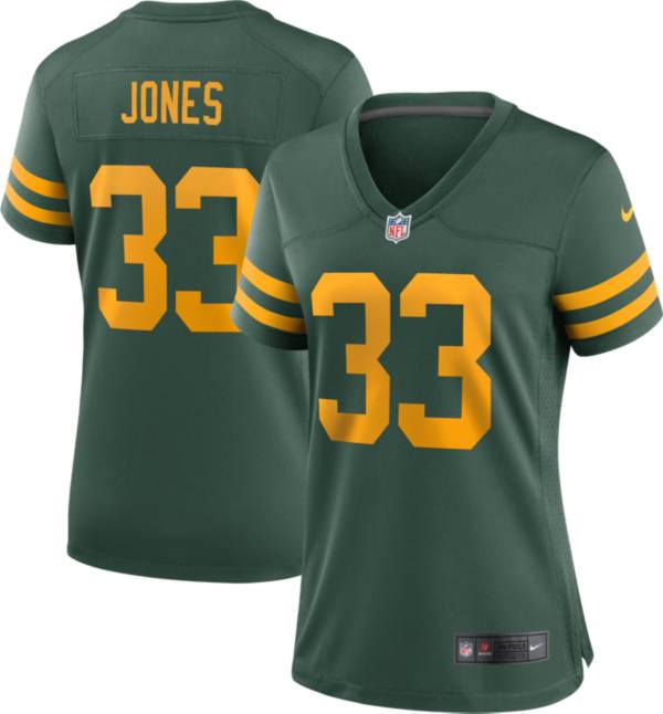 Aaron Jones Green Bay Packers Nike Name & Number T-Shirt - Green