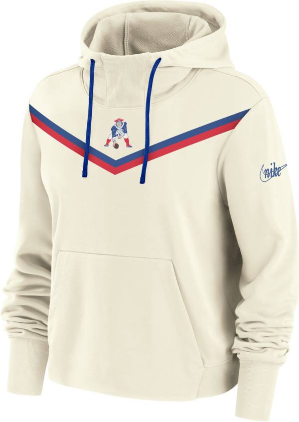Nike Women's New England Patriots Historic White Pullover Hoodie product image