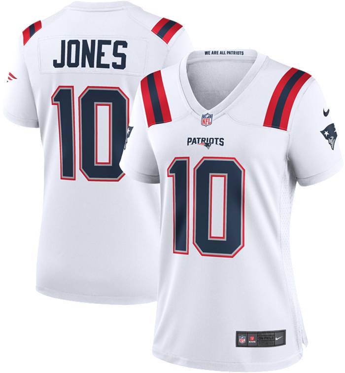 Nike Youth New England Patriots Mac Jones #10 Navy Game Jersey