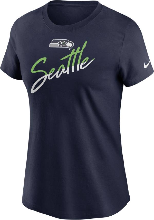 Nike Women's Seattle Seahawks City Roll Navy T-Shirt product image