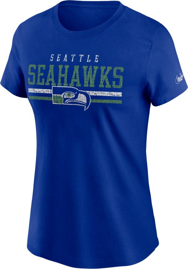 Nike Women's Seattle Seahawks Historic Team Name Royal T-Shirt product image