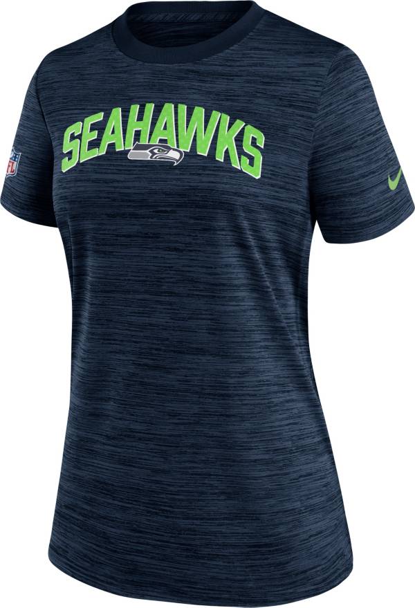 Nike Women's Seattle Seahawks Sideline Velocity College Navy T-Shirt product image