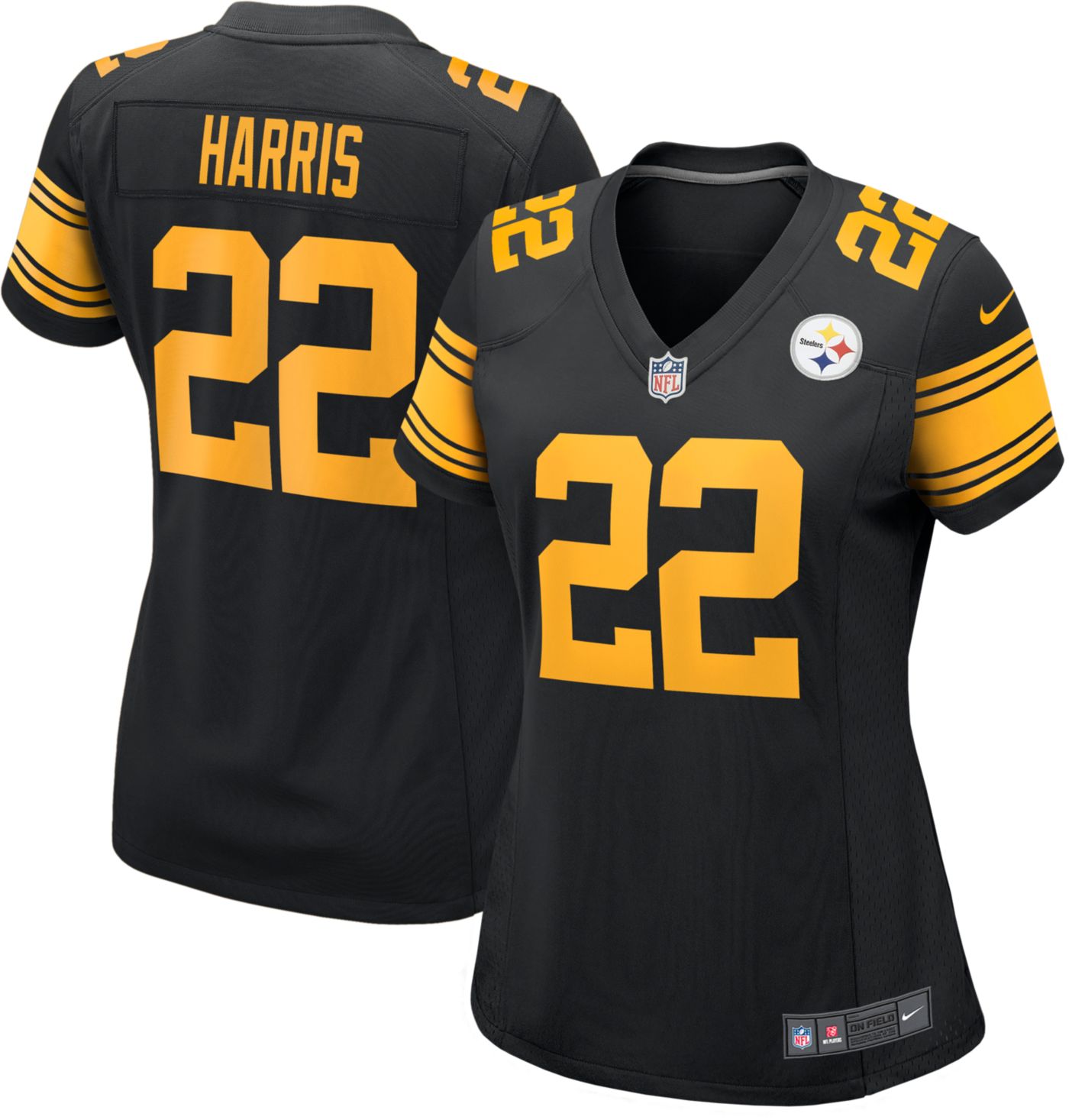 Nike Women s Pittsburgh Steelers Najee Harris 22 Alternate Game Jersey Dick s Sporting Goods