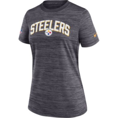 sorry, Nike Women's Pittsburgh Steelers Sideline Velocity Black T-Shirt is currently out of stock