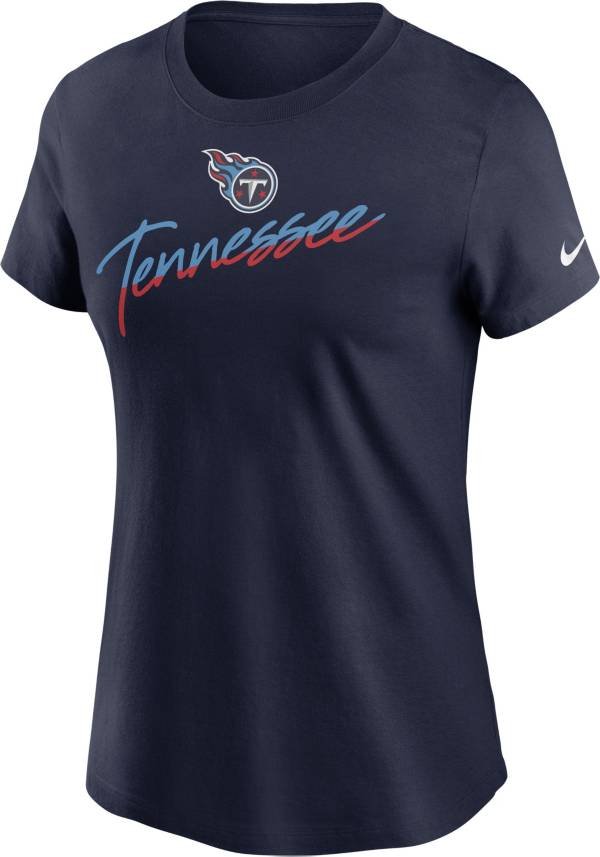 Nike Women's Tennessee Titans City Roll Navy T-Shirt product image