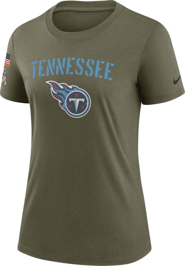 Nike Women's Tennessee Titans Salute to Service Olive Legend T-Shirt