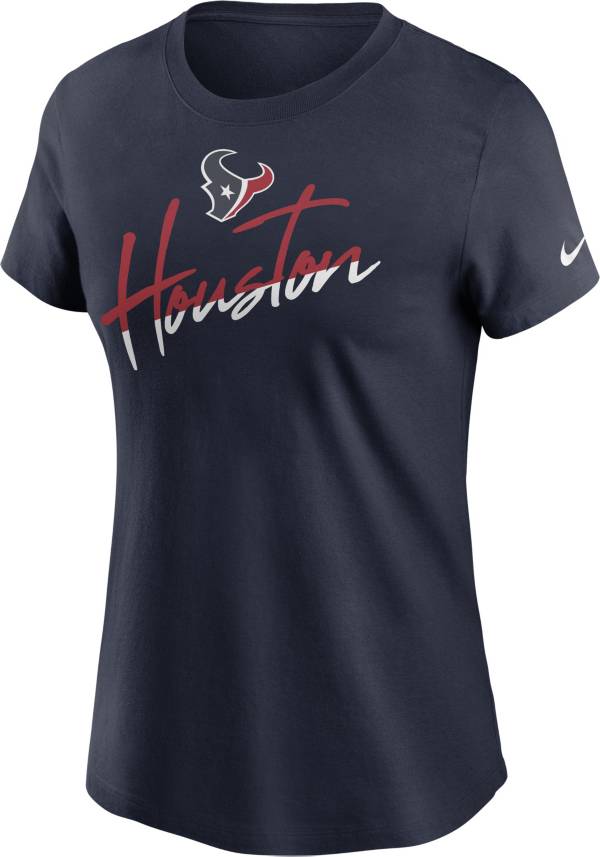 Nike Women's Houston Texans City Roll Navy T-Shirt product image