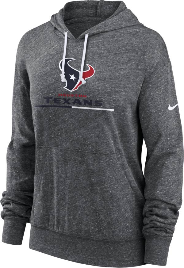 Nike Women's Houston Texans Grey Gym Vintage Pullover Hoodie product image
