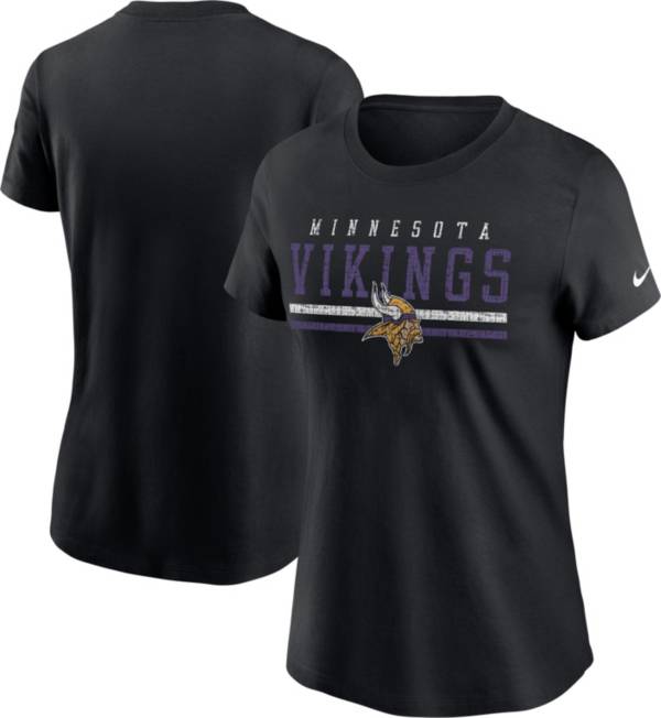 Nike Women's Minnesota Vikings Historic Team Name Black T-Shirt product image