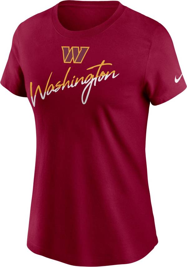 Nike Women's Washington Commanders City Roll Red T-Shirt product image