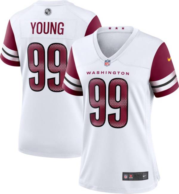 Nike Washington Commanders Chase Young #99 NFL Color Rush Jersey Women  Small NWT