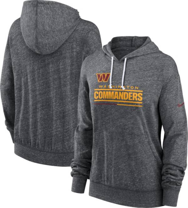 Nike Women's Washington Commanders Gym Vintage Grey Pullover Hoodie product image