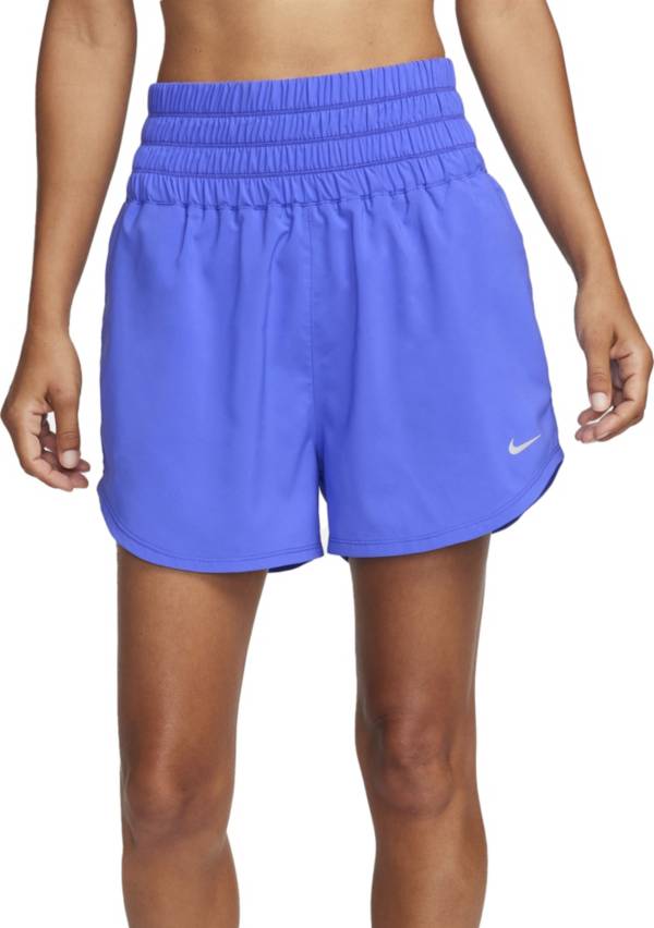 Nike Dri Fit Running Short Womens Small Elastic Waist Drawstring Lined  Black,  in 2023