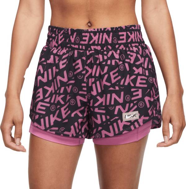 mengsel Commotie Proportioneel Nike Women's Dri-FIT One High-Waisted 3" 2-in-1 Shorts | Dick's Sporting  Goods