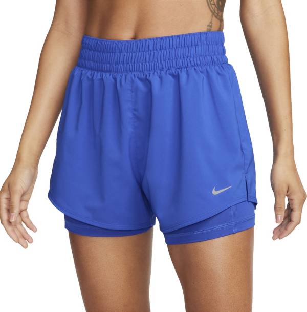 Short Nike Running 2-en-1 Noir pour Femme