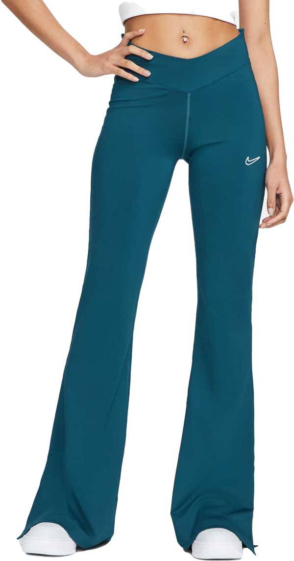 Nike Radical Tight Womens Active Pants Size M, Color: Black/Crismon 