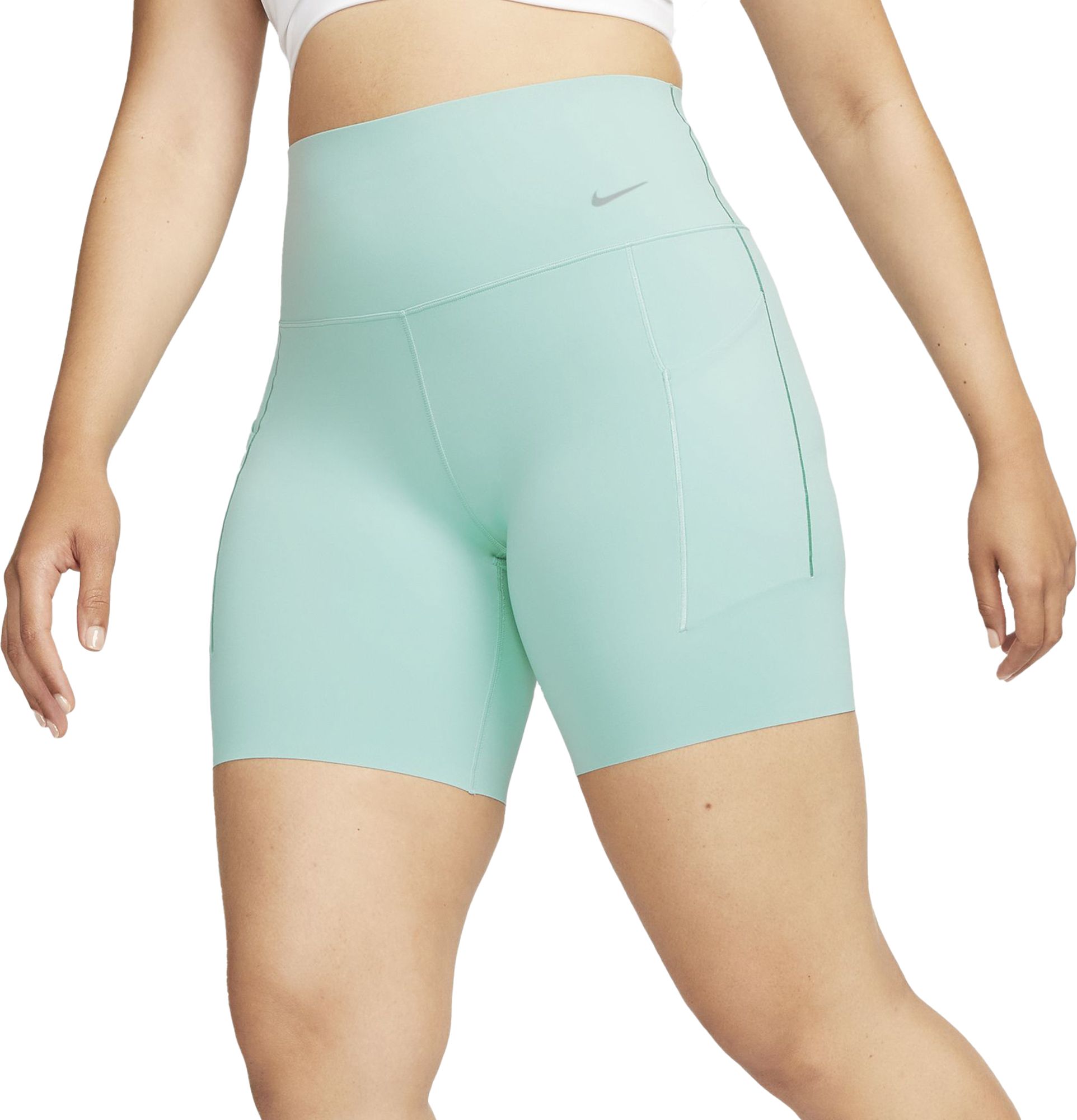 Nike Women's Universa Medium-Support High-Waisted 8" Biker Shorts product image