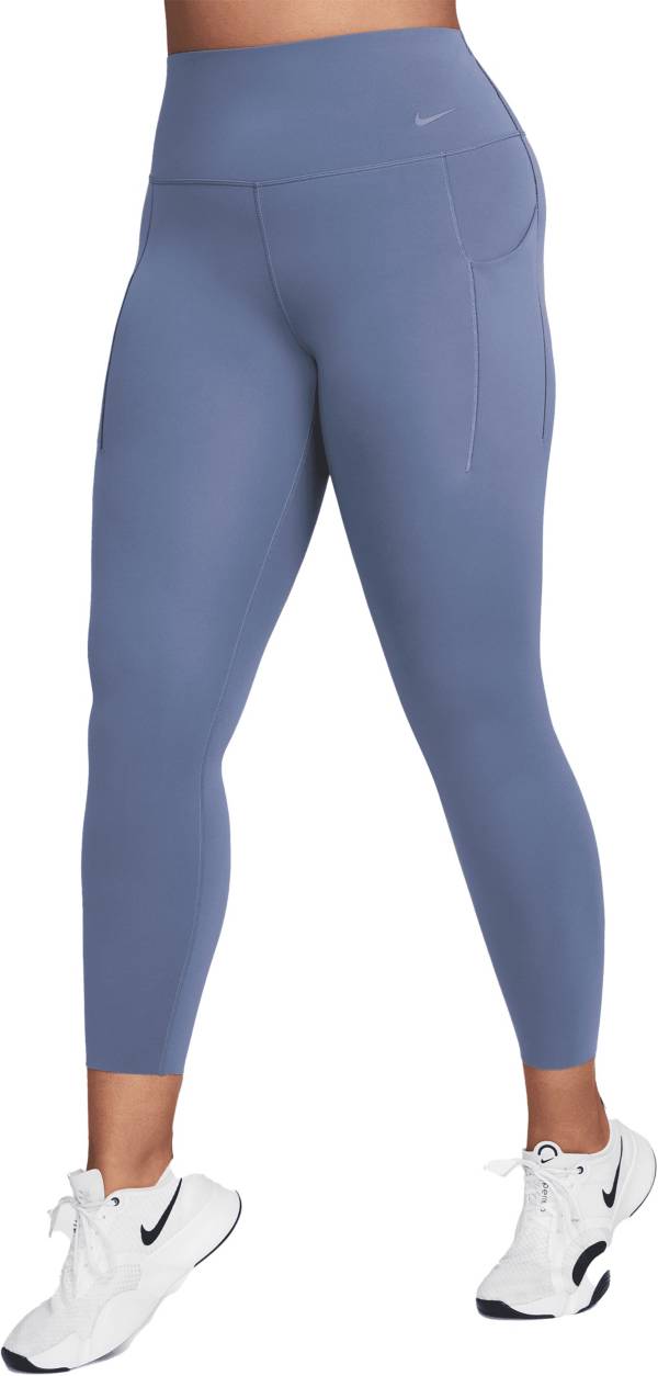 Women's Nike One High-Rise Cropped Blue Legging