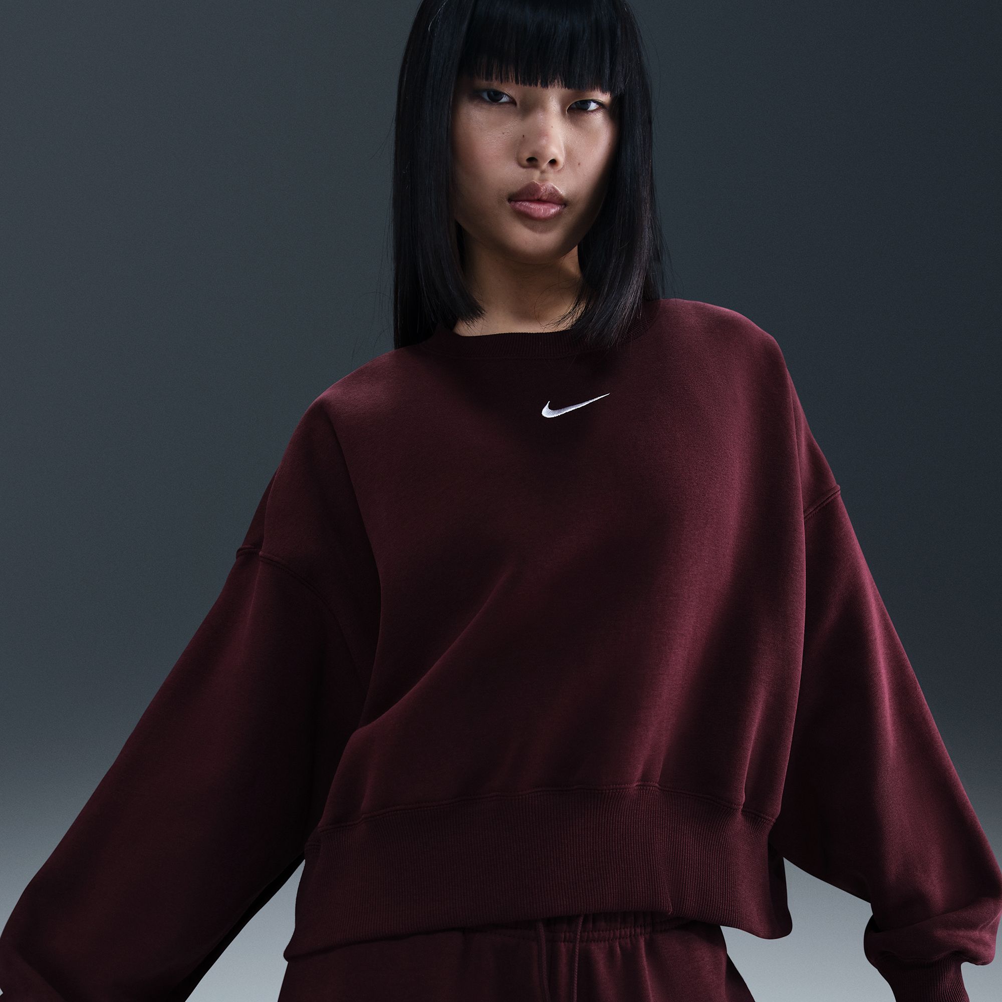 Nike Women's Sportswear Phoenix Fleece Over-Oversized Crewneck Sweatshirt product image