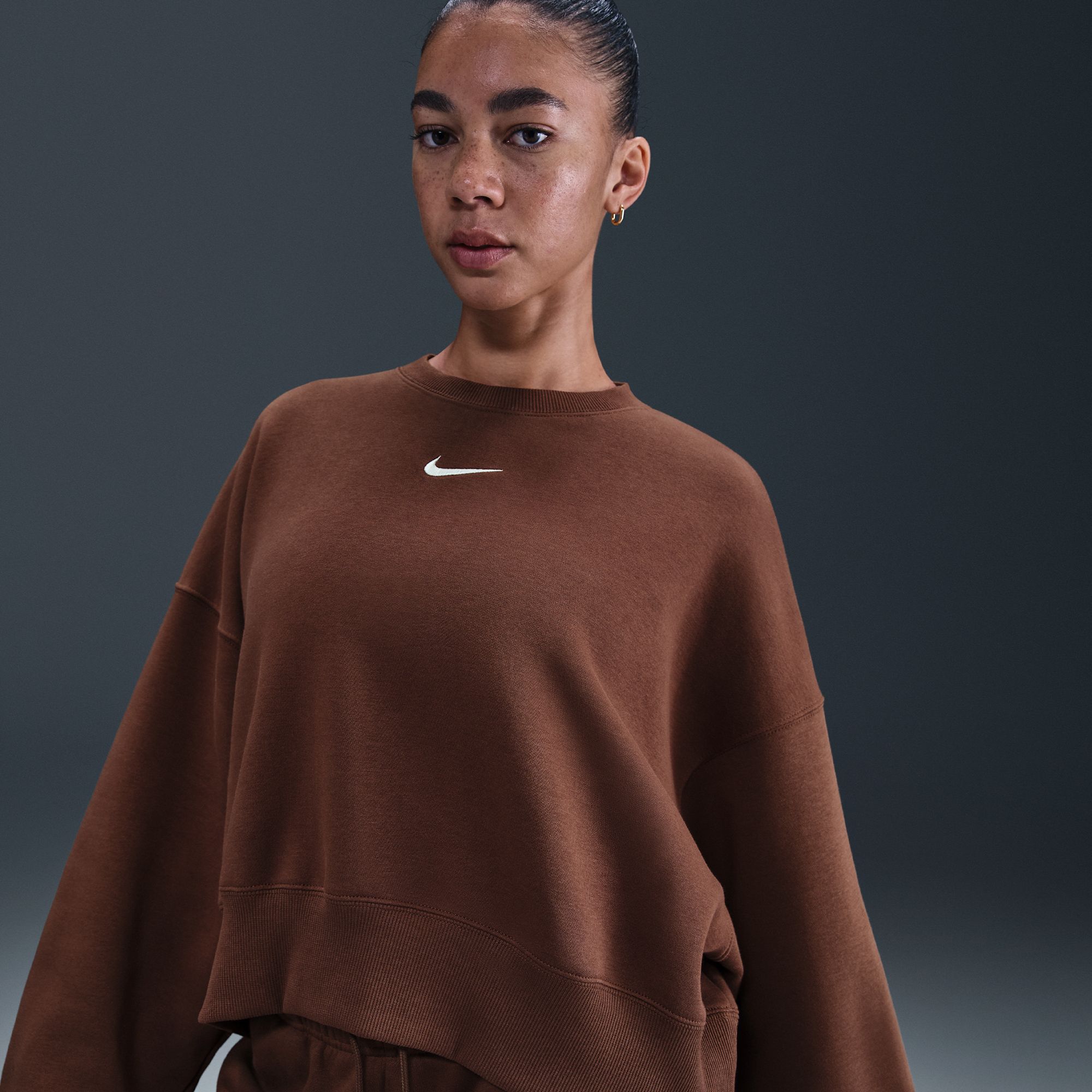 Nike Women's Sportswear Phoenix Fleece Over-Oversized Crewneck Sweatshirt product image